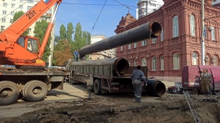 Коммунальщики продлили перекрытие движения в центре Саратова