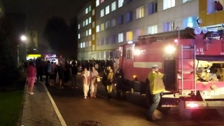 В Саратове горит общежитие медуниверситета. Есть пострадавшие