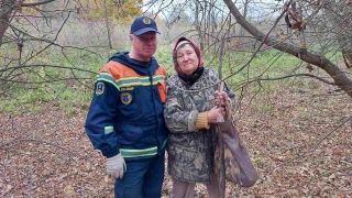 Спасатели вывели из леса 76-летнюю любительницу грибов