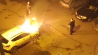 В Балакове на улице полыхал "Ниссан Кашкай"