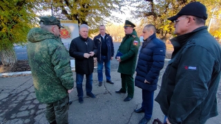 Заместитель полпреда встретился с мобилизованными саратовцами