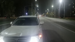 "Тойота" сбила пешехода у моста Победы