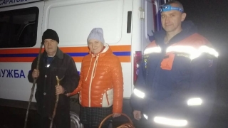 Саратовские спасатели вывели из леса двух грибников