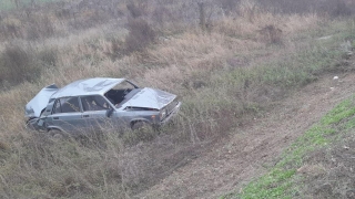 Молодой водитель "семерки" вылетел с трассы и попал в больницу