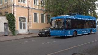 Ремонт дорог у Привокзальной площади остановил троллейбусы