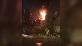 На пожаре в пятиэтажке пострадала женщина из соседней квартиры