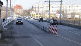 Движение на мосту через Глебучев овраг открыли до весны