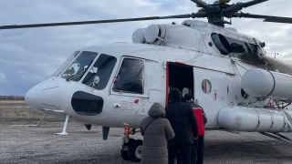 Мужчину с инфарктом на вертолете доставили в саратовскую больницу