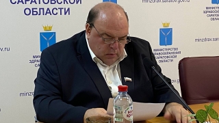 Олег Костин: "В Саратовской области циркулирует штамм гриппа Н1N1"