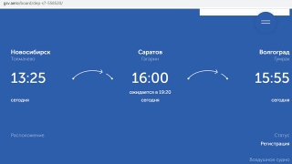 Из-за тумана летевший в Волгоград самолет вынужденно сел в Саратове