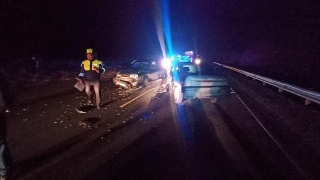 На трассе под Марксом не поделили дорогу четыре авто. Есть пострадавшие