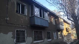 Пожар в двухэтажке на Бакинской унес жизнь мужчины