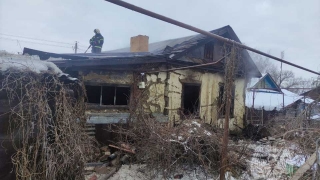 Из-за неисправной печи в Вязовке сгорел дом
