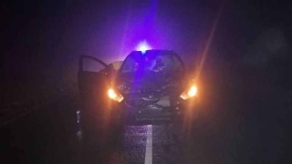 На саратовской трассе "Киа" сбил неизвестного. Он умер до приезда "скорой"