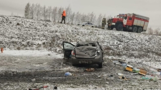 Водитель вылетевшей с трассы "Гранты" попала в больницу