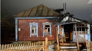 На кухне сгоревшего дома нашли труп хозяина