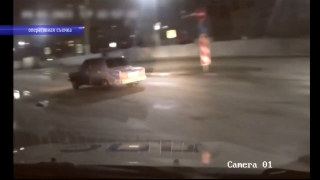 В Заводском районе парень на "пятерке" пытался уйти от ДПС. Видео