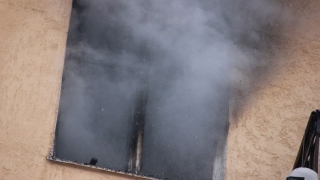 В центре Саратова горел жилой дом