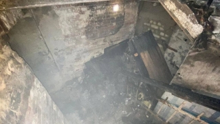 В Саратове из-за пожара в подвале эвакуировали жильцов четырехэтажного дома
