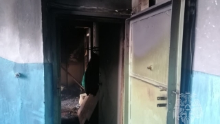 На пожаре в пятиэтажке погиб мужчина