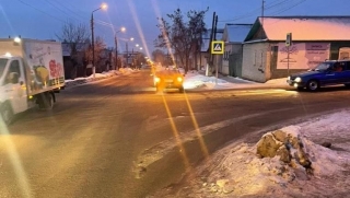 В Вольске водитель "Приоры" сбил девушку на пешеходном переходе