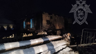 На пожаре под Саратовом погибли два человека