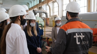 На Саратовской ГРЭС прошла экскурсия для школьников