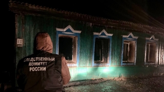 На пожаре под Питеркой погиб мужчина