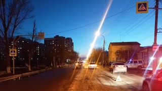 В Энгельсе женщина за рулем "Киа" сбила мужчину на переходе
