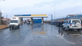 В Энгельсе "Газель" сбила пешехода около заправки