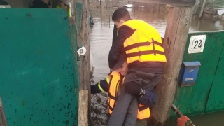 Паводок. Из подтопленных домов Петровска эвакуировали 14 человек