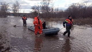 Паводок. За сутки вода в Малом Узене поднялась на 191 см, в Медведице – минус 32 см
