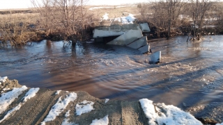 Паводок. В Саратовской области большая вода не желает отступать