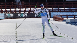 Никита Поршнев выиграл четвертую медаль чемпионата России по биатлону