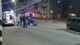 В "городе атомщиков" водитель "Весты" сбил пешехода на переходе