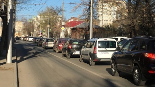 Вечер пятницы в Саратове омрачен дорожными заторами