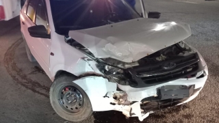 В Заводском районе "Гранта" с 18-летним водителем встретила иномарку
