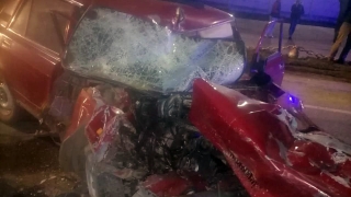 Под Вольском "семерка" въехала в "буханку". Есть пострадавшие
