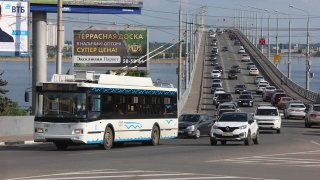 Прервано движение троллейбусов по мосту Саратов – Энгельс