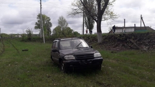 В съехавшей на обочину "Ниве" пострадали трое маленьких детей
