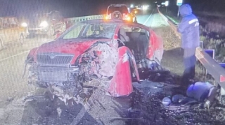 Под Красноармейском в ночном ДТП пострадали два человека