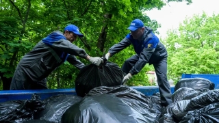 "Зеленая весна": газовики навели порядок на Кумысной поляне