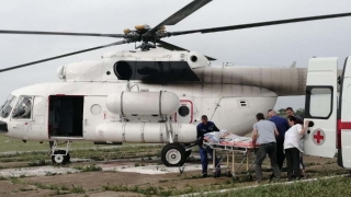 Вертолет санавиации перевез подростка из Ровного в Саратов