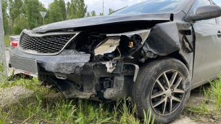 На Буровой столкнулись "Киа" и "пятнадцатая". Пострадал мужчина