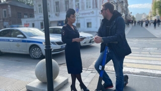 В Саратове продолжают штрафовать самокатчиков и велосипедистов
