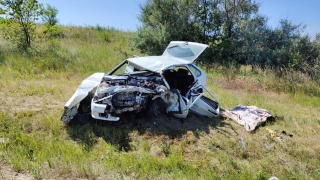 В ДТП на окраине Саратова погиб водитель "14-й". Еще два человека пострадали