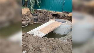 Жители Заводского района повредили водовод на ТЭЦ-2. Им выставят счет за ремонт и утечку