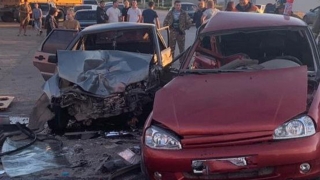 Два отечественных авто не поделили дорогу. Есть пострадавшие