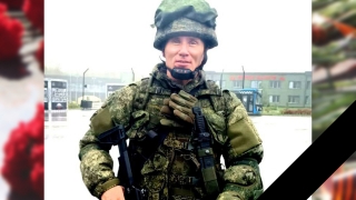 В Вольске прощаются с погибшим на СВО мобилизованным