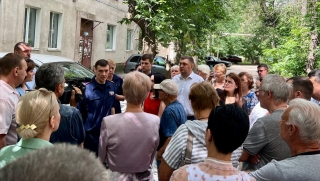 Аварийное жилье. Дмитрий Костин выслушал жалобы жителей Энгельса